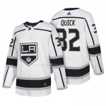Maglia Hockey Los Angeles Kings Jonathan Quick Autentico Away 2018 Bianco