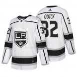 Maglia Hockey Los Angeles Kings Jonathan Quick Autentico Away 2018 Bianco