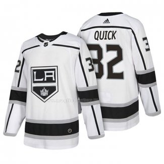 Maglia Hockey Los Angeles Kings Jonathan Quick Autentico Away 2018 Bianco