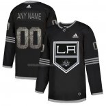 Maglia Hockey Los Angeles Kings Personalizzate Black Shadow Nero