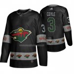 Maglia Hockey Minnesota Wild Charlie Coyle Breakaway Nero