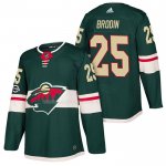 Maglia Hockey Minnesota Wild Jonas Brodin Autentico Home 2018 Verde