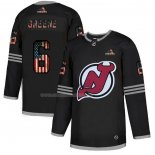 Maglia Hockey New Jersey Devils Andy Greene 2020 USA Flag Nero
