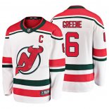 Maglia Hockey New Jersey Devils Andy Greene Alternato Breakaway Bianco
