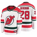 Maglia Hockey New Jersey Devils Damon Severson Alternato Breakaway Bianco