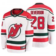 Maglia Hockey New Jersey Devils Damon Severson Alternato Breakaway Bianco