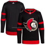 Maglia Hockey Ottawa Senators Home Autentico Pro Blank Nero