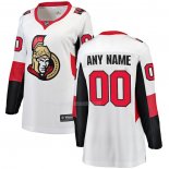 Maglia Hockey Ottawa Senators Personalizzate Away Bianco