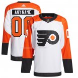 Maglia Hockey Philadelphia Flyers Away Primegreen Autentico Personalizzate Bianco