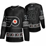 Maglia Hockey Philadelphia Flyers Brian Elliott Breakaway Nero