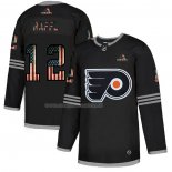 Maglia Hockey Philadelphia Flyers Michael Raffl 2020 USA Flag Nero