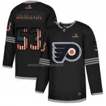 Maglia Hockey Philadelphia Flyers Shayne Gostisbehere 2020 USA Flag Nero