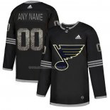 Maglia Hockey St. Louis Blues Personalizzate Black Shadow Nero