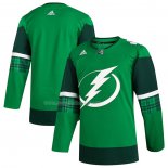 Maglia Hockey Tampa Bay Lightning 2023 St. Patrick's Day Autentico Verde