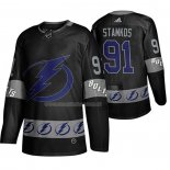 Maglia Hockey Tampa Bay Lightning Steven Stamkos Breakaway Nero