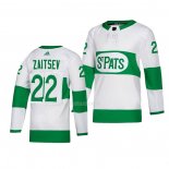 Maglia Hockey Toronto Maple Leafs Nikita Zaitsev Road Bianco