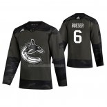 Maglia Hockey Vancouver Canucks Brock Boeser 2019 Veterans Day Camuffamento