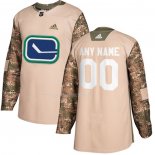 Maglia Hockey Vancouver Canucks Personalizzate Autentico 2017 Veterans Day Camuffamento