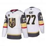 Maglia Hockey Vegas Golden Knights Brad Hunt Away 2018 Bianco
