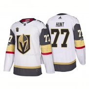 Maglia Hockey Vegas Golden Knights Brad Hunt Away 2018 Bianco