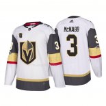 Maglia Hockey Vegas Golden Knights Brayden Mcnabb Vegas Centennial 2017-2018 Bianco