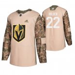 Maglia Hockey Vegas Golden Knights Nick Holden Veterans Day Camuffamento