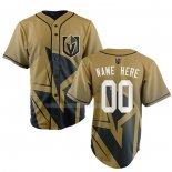 Maglia Hockey Vegas Golden Knights Personalizzate Giallo