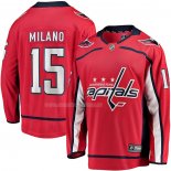 Maglia Hockey Vegas Washington Capitals Sonny Milano Home Breakaway Rosso