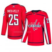 Maglia Hockey Washington Capitals Devante Smith Pelly Autentico Home Rosso