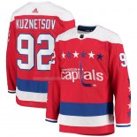 Maglia Hockey Washington Capitals Evgeny Kuznetsov Alternato Autentico Rosso