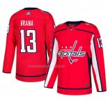 Maglia Hockey Washington Capitals Jakub Vrana Autentico Home Rosso