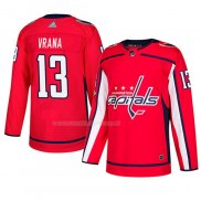 Maglia Hockey Washington Capitals Jakub Vrana Autentico Home Rosso