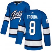Maglia Hockey Winnipeg Jets Jacob Trouba Alternato Autentico Blu
