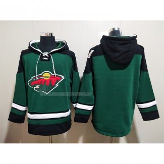 Felpa con Cappuccio Minnesota Wild Verde