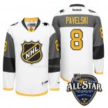 Maglia Hockey 2016 All Star San Jose Sharks Joe Pavelski Bianco
