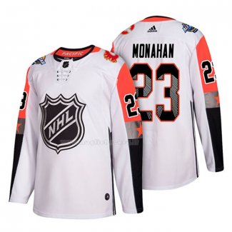 Maglia Hockey 2018 All Star Calgary Flames Sean Monahan Bianco