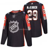 Maglia Hockey 2018 All Star Colorado Avalanche Nathan Mackinnon Nero
