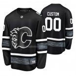 Maglia Hockey 2019 All Star Calgary Flames Personalizzate Nero
