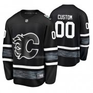Maglia Hockey 2019 All Star Calgary Flames Personalizzate Nero