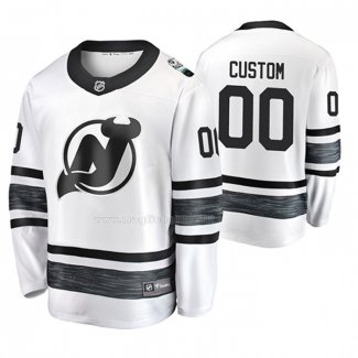 Maglia Hockey 2019 All Star New Jersey Devils Personalizzate Bianco