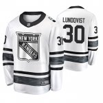 Maglia Hockey 2019 All Star New York Rangers Henrik Lundqvist Bianco