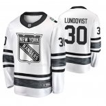 Maglia Hockey 2019 All Star New York Rangers Henrik Lundqvist Bianco