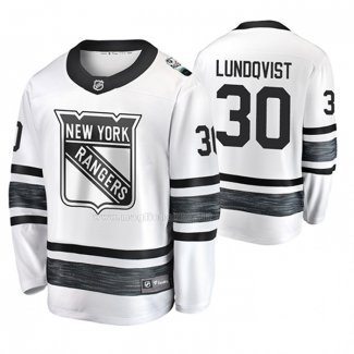 Maglia Hockey 2019 All Star New York Rangers Henrik Lundqvist Bianco