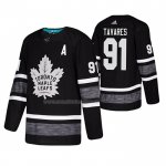 Maglia Hockey 2019 All Star Toronto Maple Leafs John Tavares Nero2