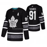 Maglia Hockey 2019 All Star Toronto Maple Leafs John Tavares Nero2