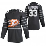 Maglia Hockey 2020 All Star Anaheim Ducks Jakob Silfverberg Autentico Gris