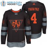 Maglia Hockey America del Norte Colton Parayko Premier 2016 World Cup Nero