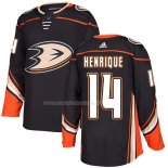Maglia Hockey Anaheim Ducks Adam Henrique Home Autentico Nero