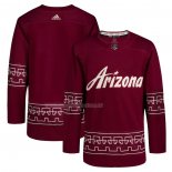 Maglia Hockey Arizona Coyotes Alternato Autentico 2022-23 Rosso