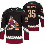 Maglia Hockey Arizona Coyotes Darcy Kuemper Throwback Kachina Nero